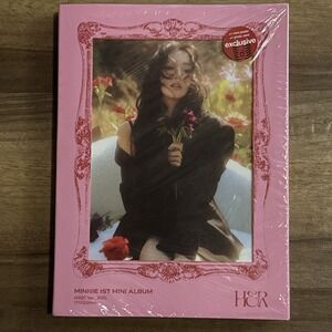 Minnie - Her [New CD] With Booklet, Postcard, Photos K-POP 1st Mini Album Sealed